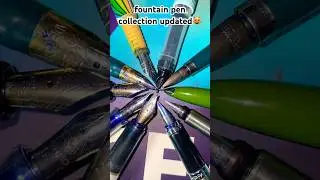 Fountain pens collection best pen for handwriting&exam#inkpen #fountainpen #vintage#youtubeshorts