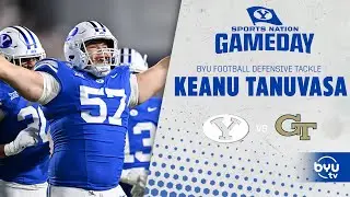 Keanu Tanuvasa Interview after the BYU vs Georgia Tech Pop Tarts Bowl Matchup | BYUtv