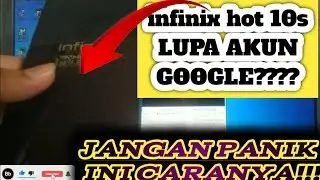 Infinix Hot 10s Lupa Akun google New Security Via MTK GSM Sulteng
