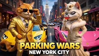 NYC Parking Wars: Rich Cats, Fast Cars & Zero Chill 😼🚗
