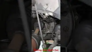 Easy way to Getting axle shaft out #shortvideo