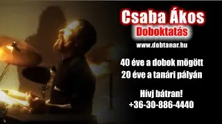 Doboktatás | Groove függetlenítés | Dobtanár