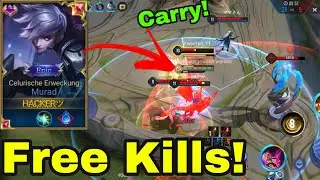 Murad Solo Lane! Very Carryfull Game! Easy Win! Arena of Valor