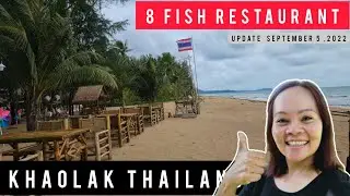 8 Fish restaurant !! The restaurant with the most beautiful sunset | KhaoLak Thailand