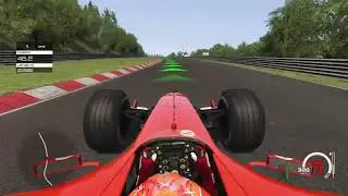 Asseto corsa Trying to complete a lap at  Nordschleife with the Ferrari F2004
