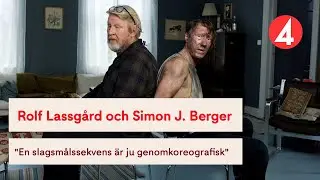 Rolf Lassg&aring;rd och Simon J. Berger om actionscenerna i J&auml;garna