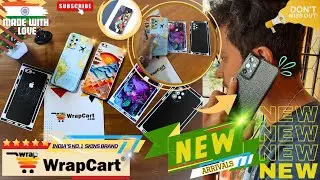 WrapCart Premium & Durable 3D Mobile Skins Review! 🔥 | Explore New Trendy Skins 2024! 😍