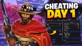 Using BLATANT CHEATS on OVERWATCH until I get BANNED (DAY 1)