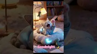 Relax Before Sleep 🐱 | Dino Pajamas & Cozy Carpet Dreams