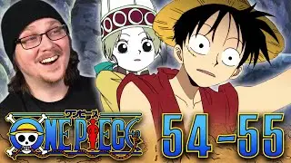 ONE PIECE EPISODE 54 & 55 REACTION | East Blue Saga | Anime Reaction | Sub