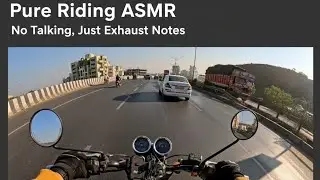 #5 Royal Enfield Thunderbird 350X | Pure Riding ASMR | No Talking, Just Exhaust Notes!