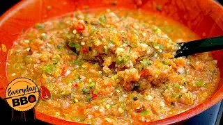Smoked Salsa | How to make Smoked Salsa | Camp Chef Pellet Smoker | Everyday BBQ