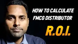 How to calculate fmcg distributor return of investment | ROI calculation with example in hindi