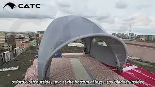10m*10m inflatable tent #inflatabletent #gianttent #largetent #factoryproducts