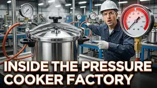 Inside the Pressure Cooker Factory — The Leak Test That Decides Safety or Disaster