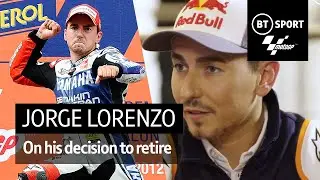 Jorge Lorenzo discusses his MotoGP retirement in depth