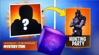 HUNTING PARTY SKIN in Fortnite *CUBE THEMED SKIN* (SECRET SEASON 6 SKIN)