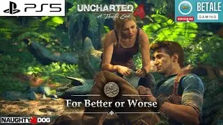 UNCHARTED 4 A Thief'S End Devon Island Scene | PS5 UHD 60fps