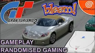 Gran Turismo 2 - Dreamcast - PlayStation game running via Bleem, Intro, Gameplay & Comparison [4K]