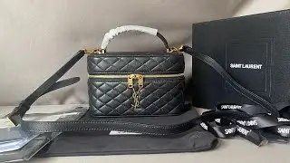 YSL GABY VANITY BAG IN LAMBSKIN UNBOXING & REVIEW From Supkicks