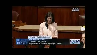 Congresswoman Luria Speaks On House Floor In Support Of Blue Water Navy Vietnam Veterans
