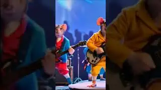 BREAKING: Royals & Юра Насос live interrupted by band of talented mice #memes #metal #rockstar