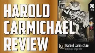 THE TALLEST WR! How Good is 98 Ovr Harold Carmichael? MUT 18 Card Review