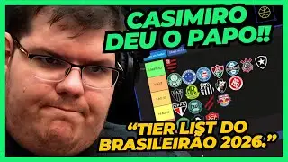 CASIMIRO LISTOU QUEM VAI SER CAMPEÃO E REBAIXADO NO BRASILEIRA 2026!!!