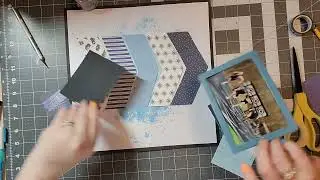 Just Start / Scrap Our Stash Challenge / Scrapbook Process Video / Track