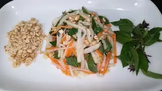 Kohlrabi Carrot Salad ｜Simple Recipe