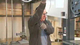 Folding and Unfolding a Bandsaw Blade - Peter Sefton (Trailer)