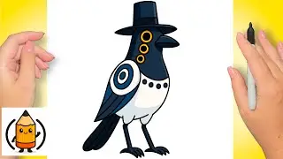 How To Draw Sussie Magpie Bird | K Pop Demon Hunters 