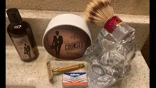 &ldquo;Of Counsel&rdquo; Soap and Aftershave. Vintage Gillette Tech Razor, & peek at U.S. Open of Surfing.