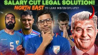 🔴ISL Players Salary Cuts Process Explained? Indian Football Crisis | AIFF vs Govt vs Club owners