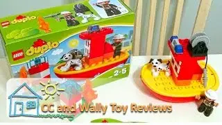 Fire Boat Lego Duplo 10591 - CC and Wally Toy Reviews