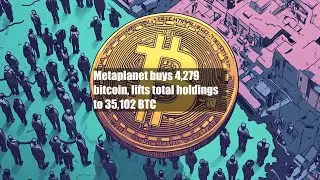 Metaplanet buys 4,279 bitcoin, lifts total holdings to 35,102 BTC