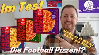Pizzatainment: Football Pizza - Cheesy Quaterback, Hot Receiver & Smoking Safety im Test