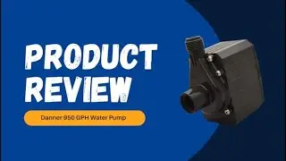 Danner Pondmaster 950 GPH Water Pump &mdash; Magnetic Drive Submersible Pump for Ponds & Fountains