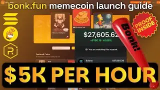 How I Made 10 Sol in 10 Minutes on Bonk.fun by Launching a Memecoin