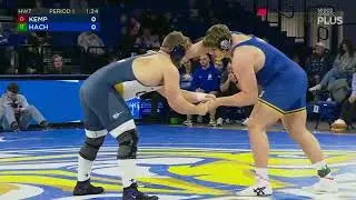 Micah Hach vs. Tristan Kemp (285lbs) FULL MATCH | 2025-26 Big 12 Wrestling