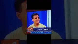 Interview on Peace in the Park in Trinidad