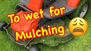 To Wet for Mulching Grass (So back to bagging 😩 )