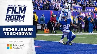 Film Room: Breaking Down Richie James' Touchdown vs. Colts | New York Giants