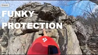 Spin Drift, Trad, 5.9 Onsight, Pilot Mtn, The Beach