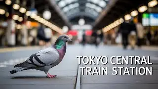 Japan trip | Personal Travel Guide - DIY Tour | Tokyo Station Rush Hour Train Ride Japan Travel vlog