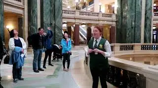 MADISON WISCONSIN CAPITOL TOUR SPRING 2019