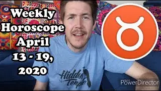 Weekly Horoscope fro 13 - 19 April 2020 | Gregory Scott Astrology