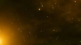 No CR || Smoke Dark Ground Light Yellow Fire Particle Animation Loop || Royalty Free || Screensaver.