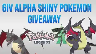 ✨Pok&eacute;mon Legends Z-A FREE 6IV Shiny Alphas Giveaways Trades / PLZA/SV/SWSH/PLA
