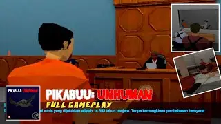 PIKABUU: UNHUMAN - GAME SAKIT JIWA (PSIKOPET JAHANAM) - No Commentary 